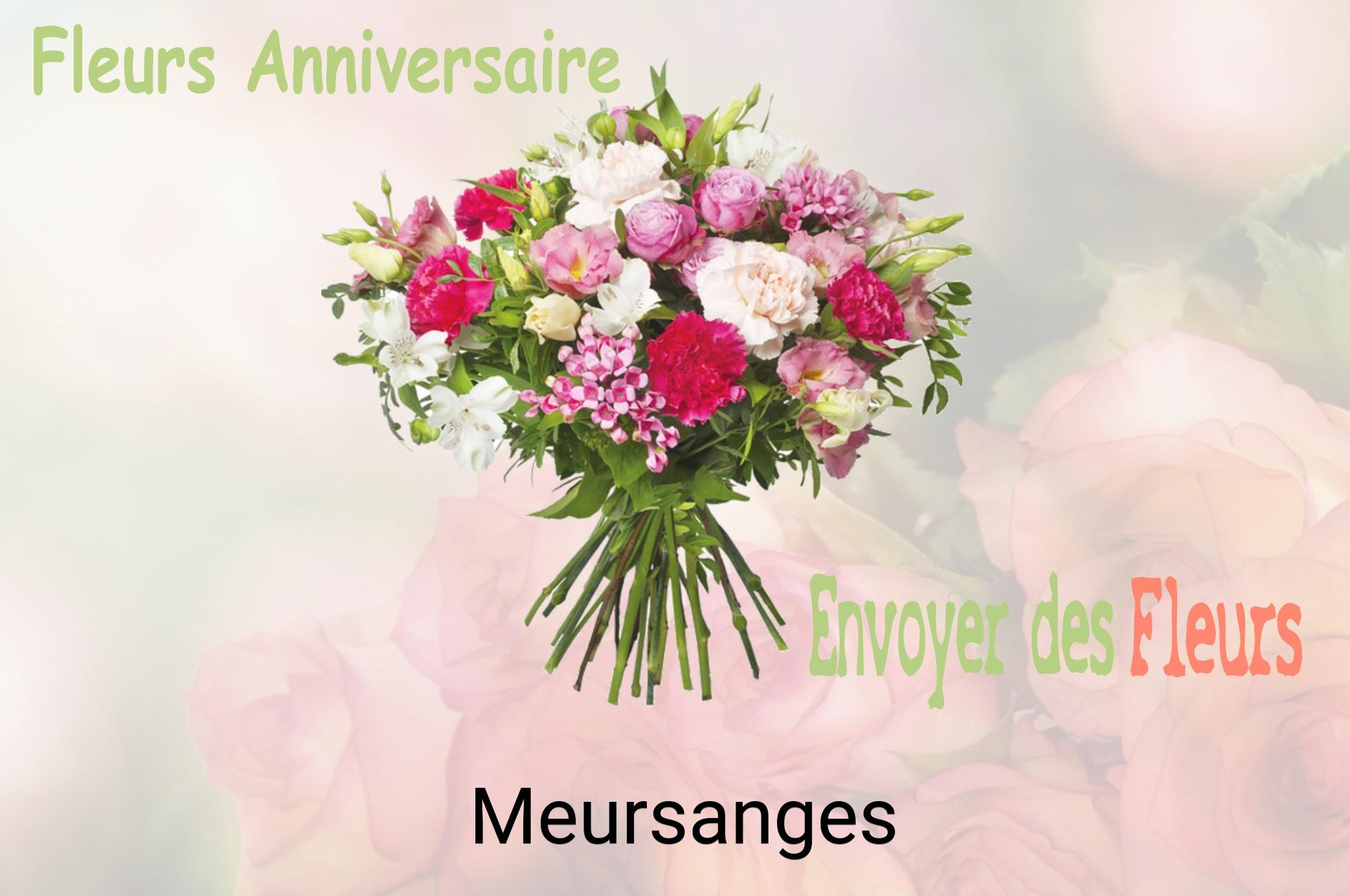 Bouquet de fleurs d’anniversaire livré à Meursanges
