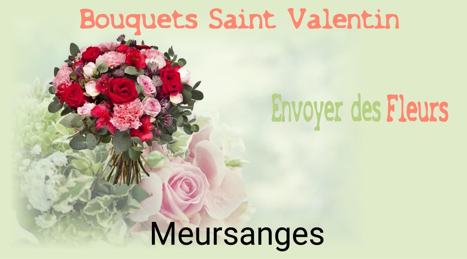 Roses de Saint-Valentin livrées à Meursanges